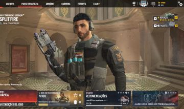 CONTA R6 COM SKINS