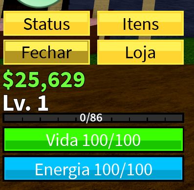 CONTA ROBLOX - BLOX FRUITS - LV 1 - COM ESTILO DE LUTA - AURA - FRUTAS -PROMOCAO