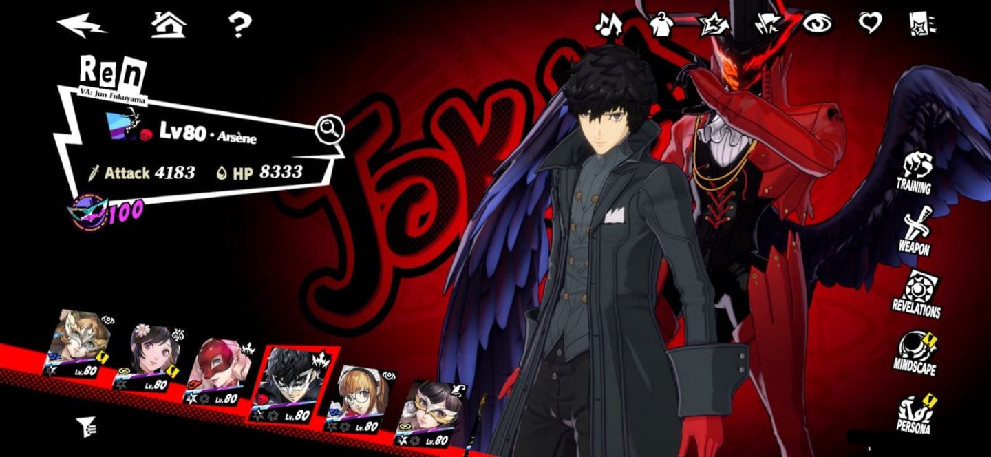 Conta P5X Global S.LV 57 - 28 Personagens 5 estrelas - Conta Endgame