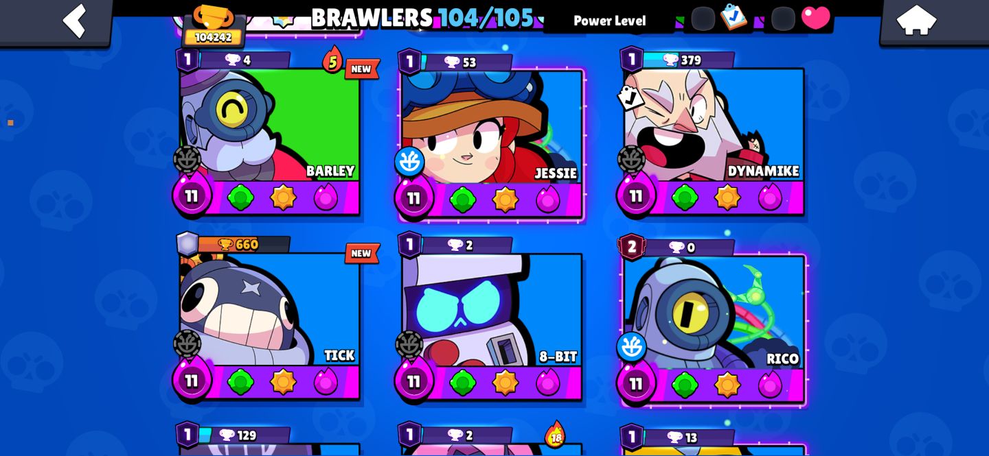 CONTA DE BRAWL STARS MUITO UPADA! (NEGOCIÁVEL)