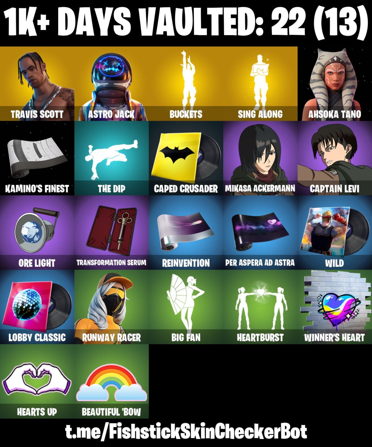 Conta Fortnite com Travis Scott | Astro Jack | Gold Midas e 320 Skins