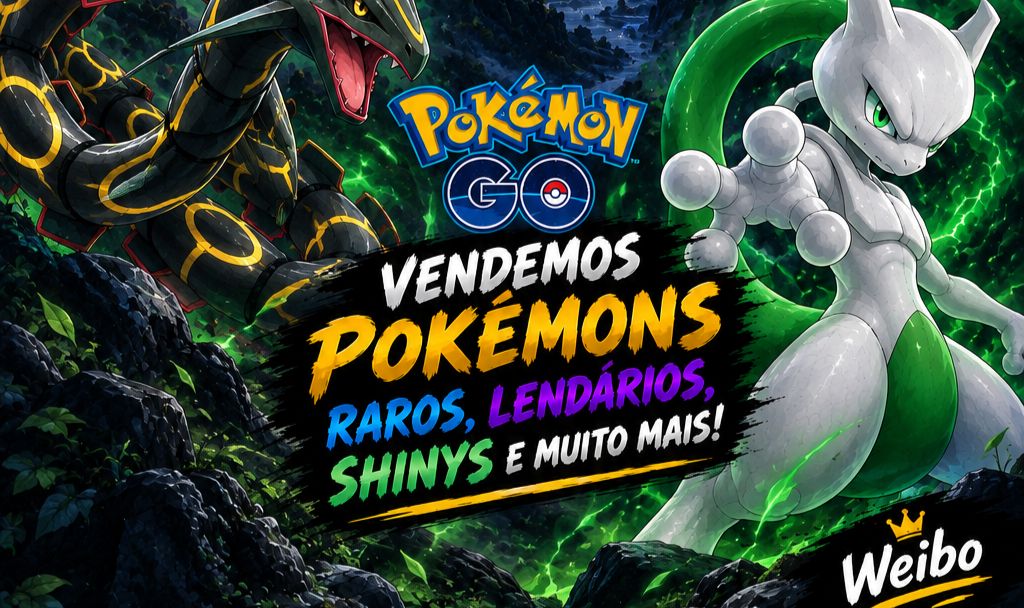 VENDEMOS POKÉMONS SHINYS, LENDÁRIOS, RAROS, REGIONAIS E MUITO MAIS! PEÇA JÁ!