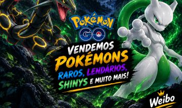 VENDEMOS POKÉMONS SHINYS, LENDÁRIOS, RAROS, REGIONAIS E MUITO MAIS! PEÇA JÁ!