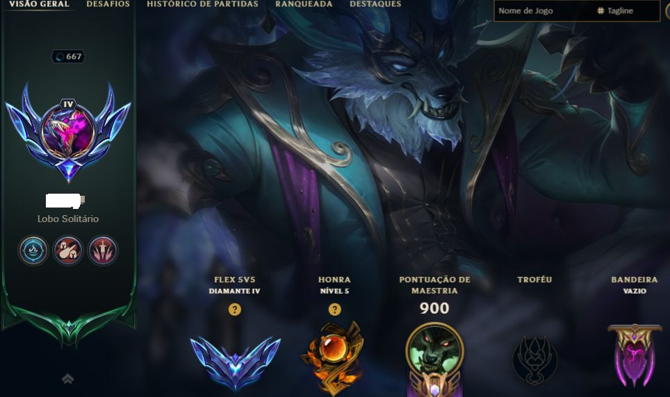 Conta LoL Mono WW / 1,2kk Maestria / 252k EA / SKIN 291/ LVL667
