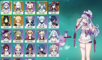 USER/NIVERLIVRE AR38 MIZUKI / VODYANITSA / SHENHE / MONA
