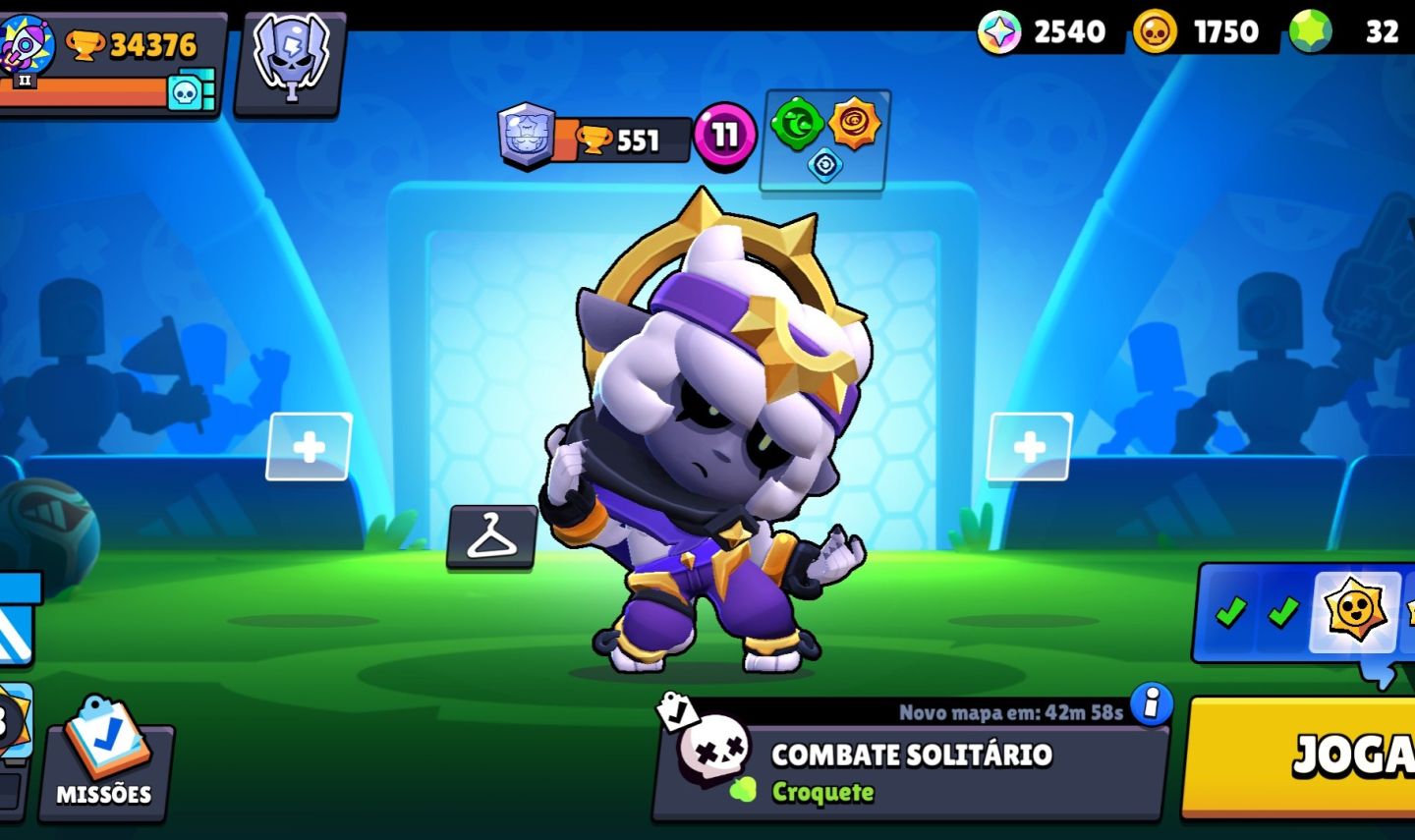 Conta Brawl Stars 36k de Troféus Full Acesso