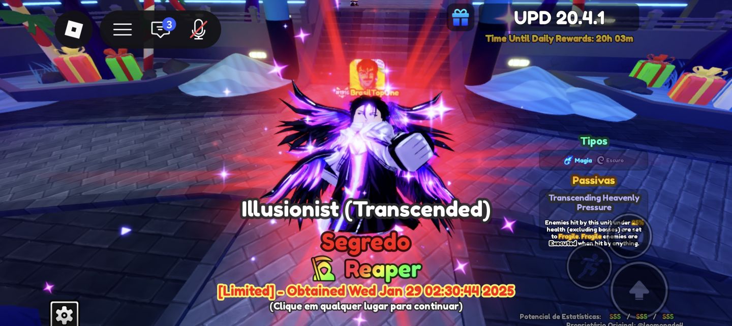 Aizen full sss, anime adventures, entrega rápida