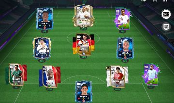 Conta EA FC mobile com kim min 119