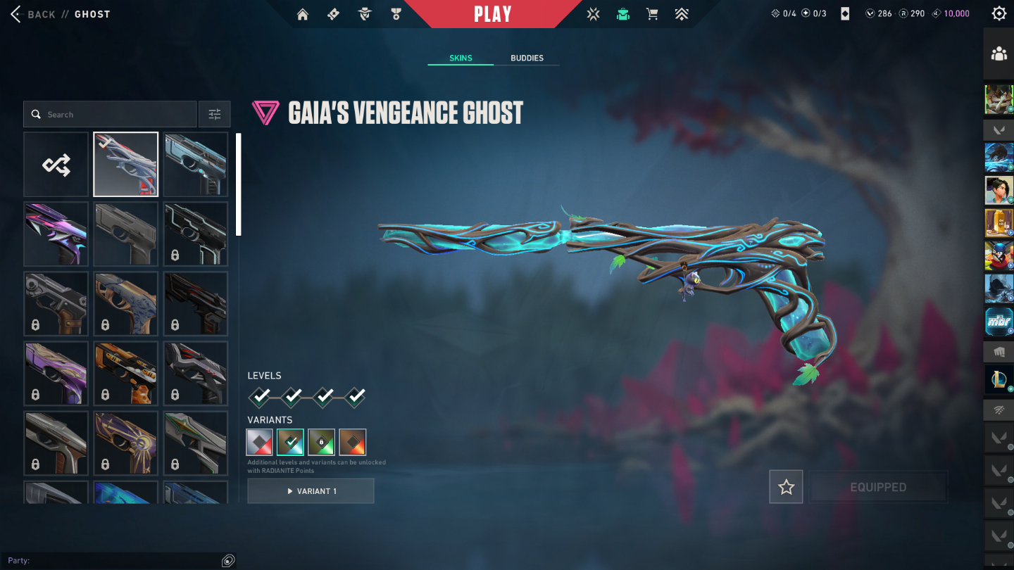 VALOR NEGOCIÁVEL!!! - CONTA DE VALORANT, LVL 190+, 600R$ EM SKINS
