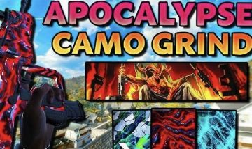 Grind camuflagem, apocalipse (warzone) e Gênesis (bo7 end game)
