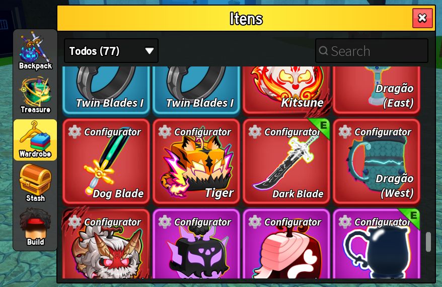 TITLE PIRATE KING E BALDIE | 12 PERMS | TODAS AS CORES DA RUMBLE | 1B BELLY