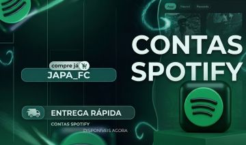 CONTAS SPOTIFY 1 MES E 3 MESES (ENTREGA RAPIDA)