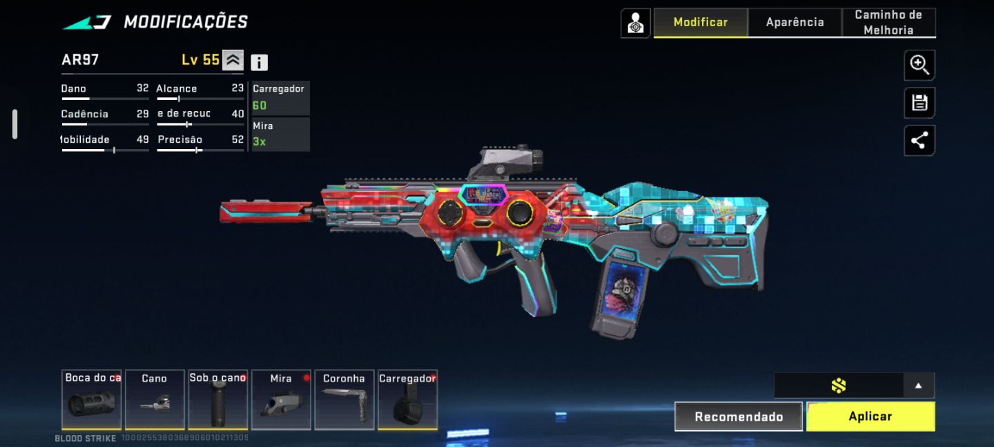 CONTA SIMPLES BLOODSTRIKE