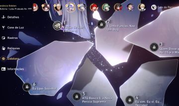 Conta End game com time de Euforia, Recordação, Collab 1 e 2 e mais