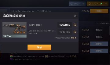 10400 GOLDS LIMPOS (JÁ INCLUSO 20% DO MERCADO)