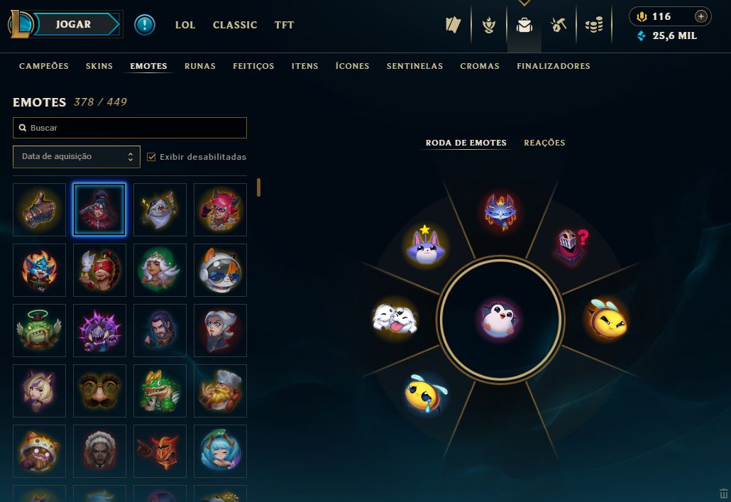 Conta lol e valorant com muita skin