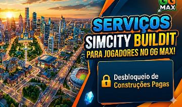 CONSTRUÇÕES PAGAS (DESBLOQUEADAS SEM BANIMENTO) SIM CITY BUILDIT