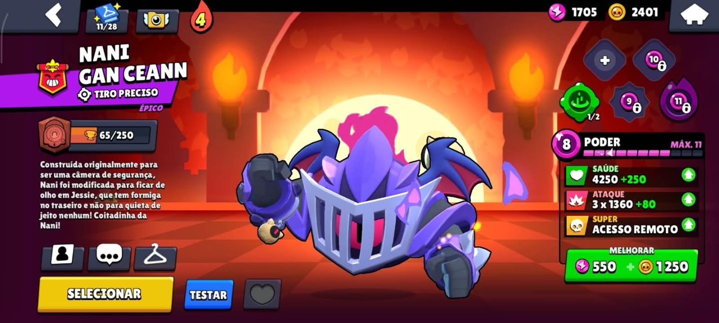 CONTA BRAWL STARS 28K TROFÉUS | CORVO PODER 11 | RANQUEADO 4609