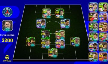 CONTA EFOOTBALL 2027 NICO PAZ 105/CONTA FORTE + FORÇA 3200 !!