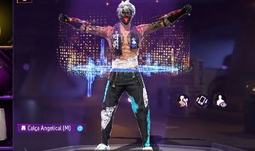Conta de free fire 4 angelicais gemada