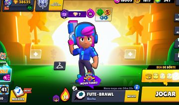Conta de braw stars com shelly stellar