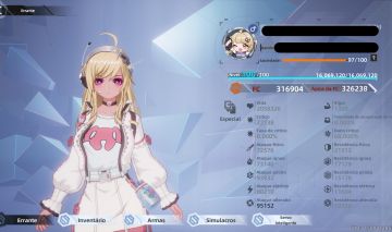 Conta Tof End Game TOP | C6 Limitados + Matrizes 4/4 | Equipamentos Full