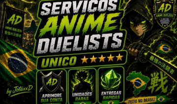 ANIME DUELISTS / CONTAS / SERVIÇOS / EXCLUSIVOS EM SUA CONTA E MUITO MAIS