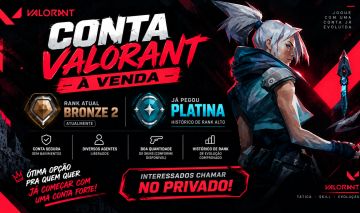 CONTA VALORANT PRONTA PARA COMPETITIVO