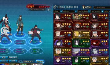 Conta Naruto Online - Servidor novo.