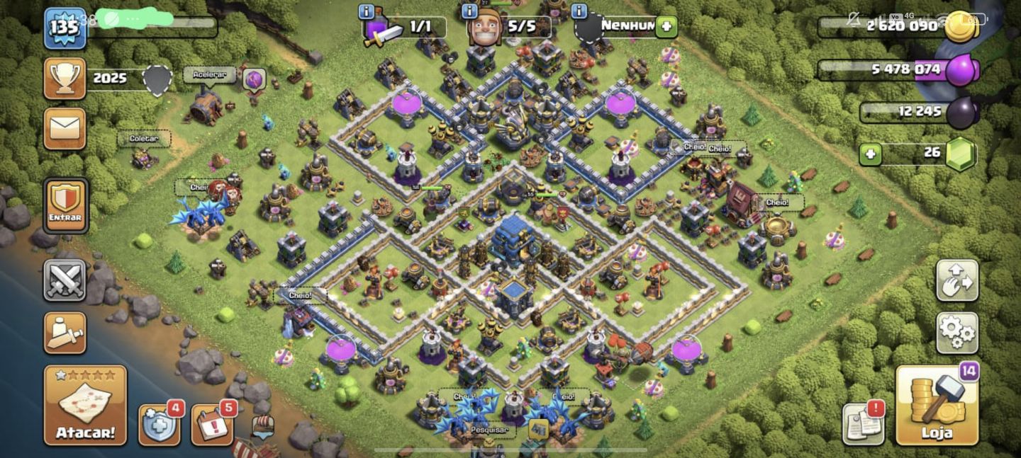 #CONTAS COC CV13,CV14,CV16