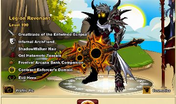 [AQW] CONTA ENDGAME HARD FARMS PRONTA PRA QUALQUER CONTEUDO