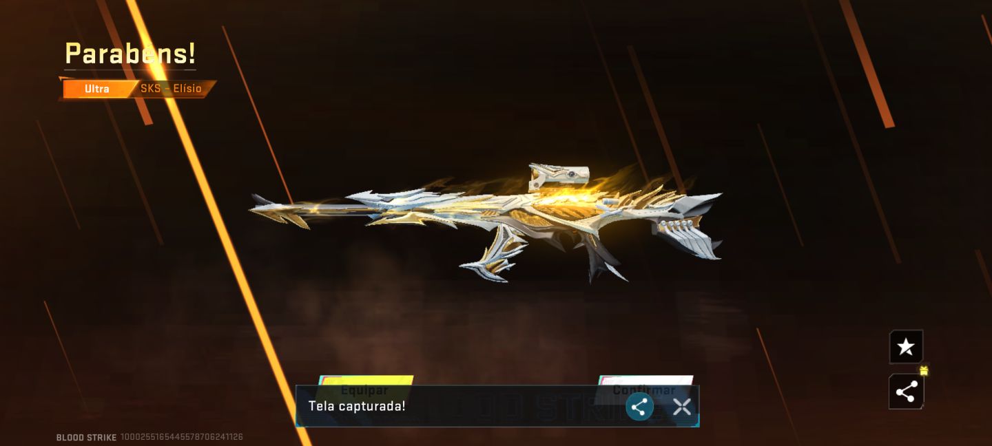 Conta Blood Striker (level 34)