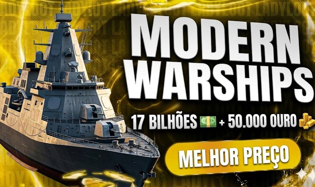 CONTAS MODERN WARSHIPS | ATÉ 200K OURO + 2K AC + PASSE