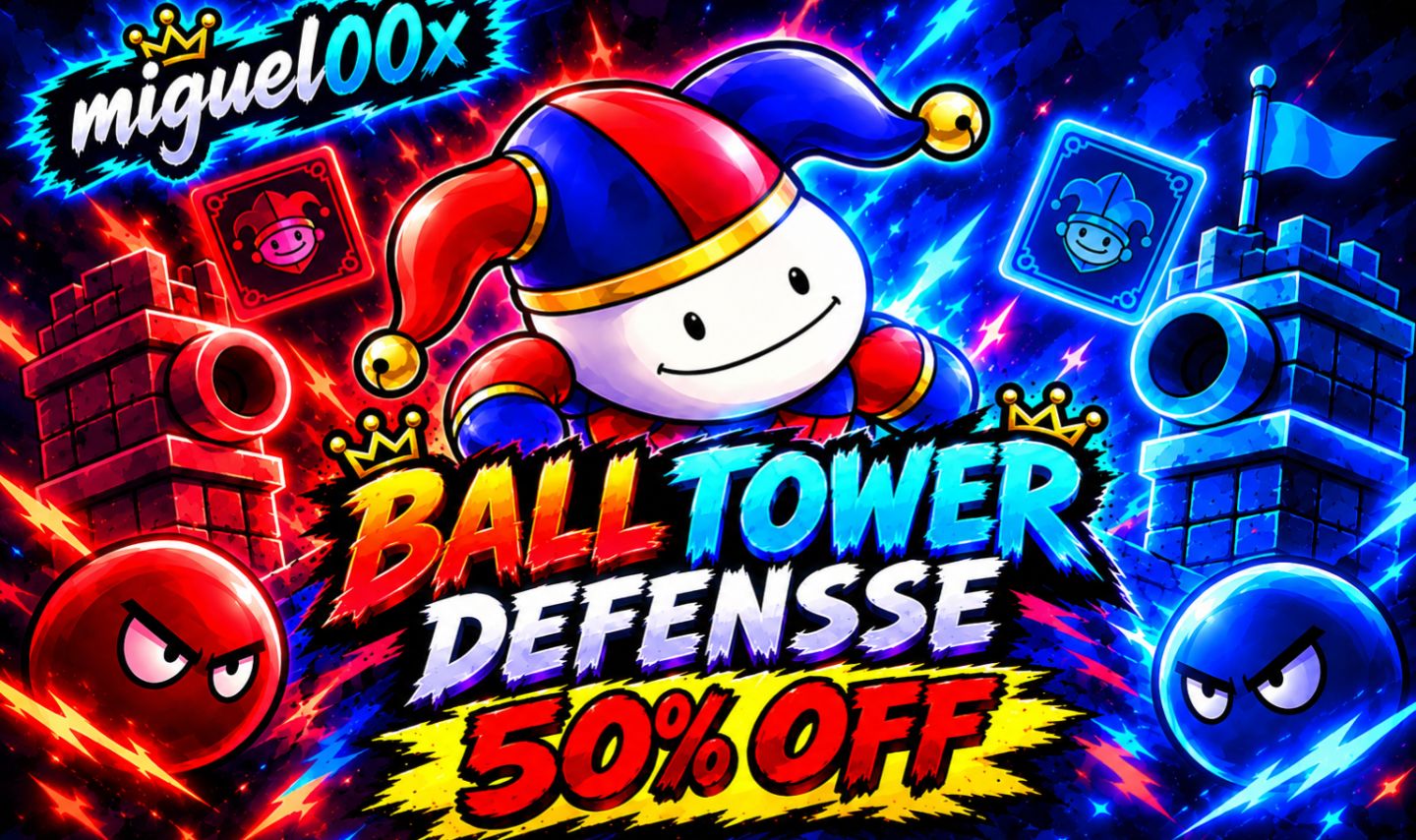 UNIDADES BALL TOWER DEFENSSE 50% OFF