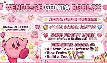 Conta Roblox com Muitas Skins e progressos