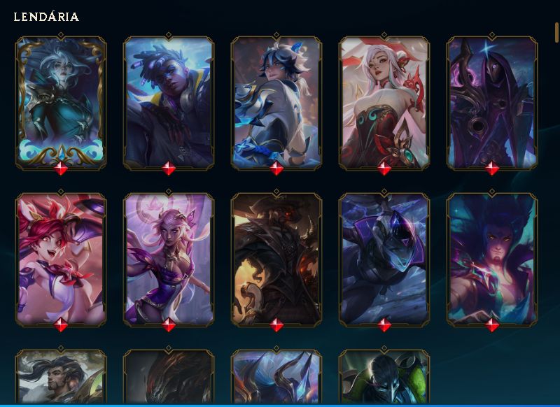 Conta LOL 2021