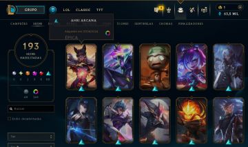 Conta do lol Completa Full Champions