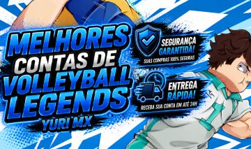 [TSH]CONTAS COM ESTILOS SECRETOS DE VOLLEYBALL LEGENDS BARATAS!