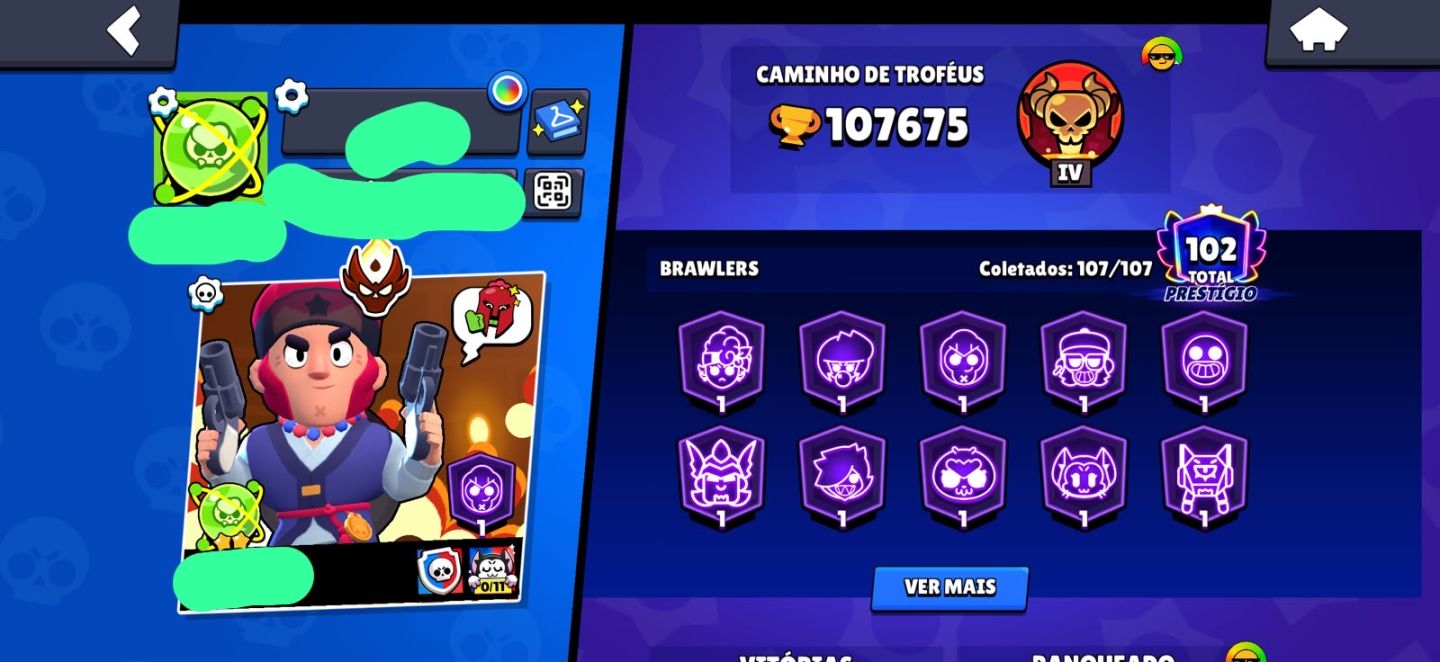 Conta Brawl Stars 2018