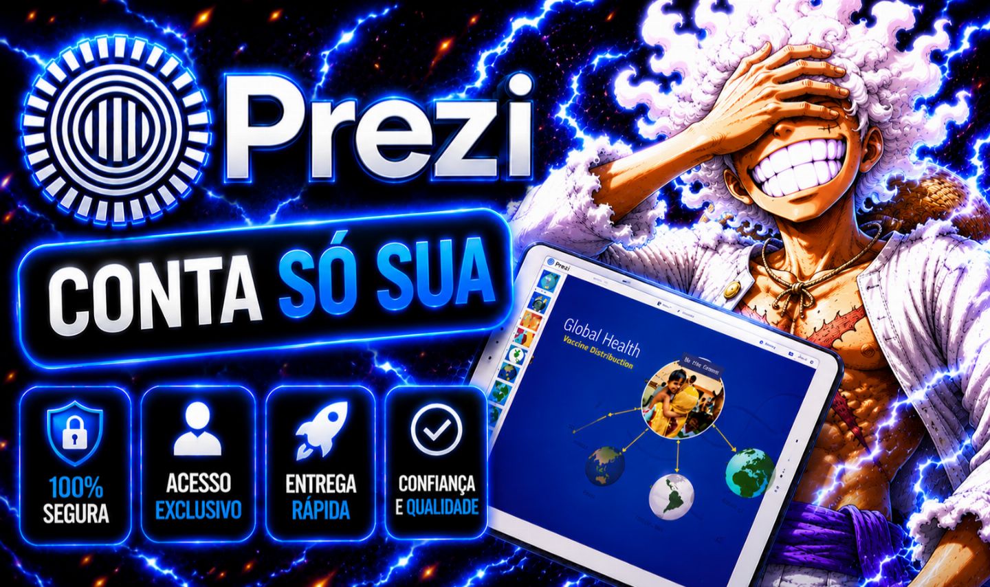 PREZI 14 DIAS CONTA SO SUA - ENTREGA RAPIDA