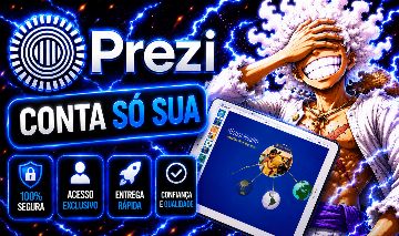 PREZI 14 DIAS CONTA SO SUA - ENTREGA RAPIDA