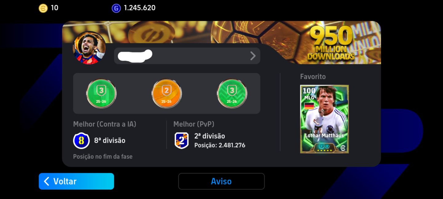 CONTA DE EFOOTBALL 3214 COM TIME ESPETACULAR POR UM ÓTIMO PREÇO