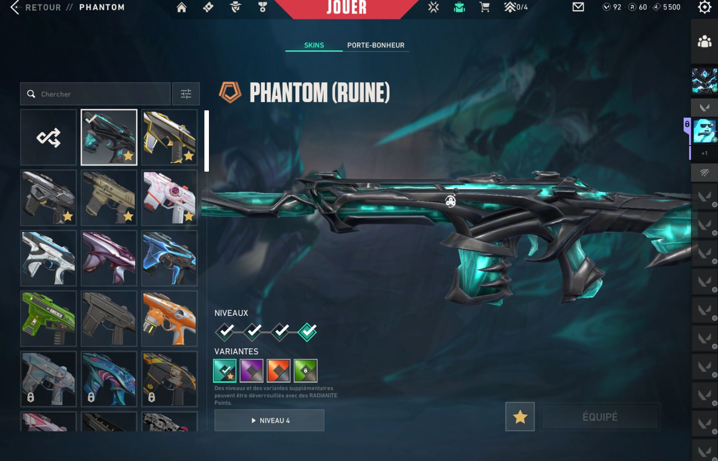 Conta valorant cheio de skin, elo - Dima 2 lvl 225 (valores a negociar)