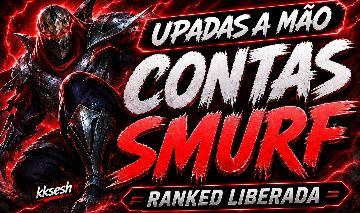 [CONTAS SMURFS UNRANKED] | LVL 30+ | RANKED LIBERADA | SERVER BR | FULL ACESSO