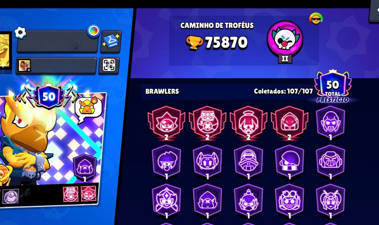 CONTA BRAWL STARS E CLASH ROYALE NO MSM EMAIL.