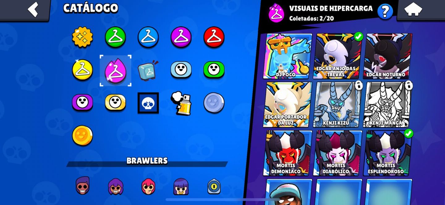 CONTA BRAWL STARS TOP DE LINHA | 25K+ TROFÉUS | ACESSO COMPLETO
