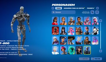 CONTA FORTNITE 34 Skins | 39 Picaretas | T-800 | Somente(PC E MOBILE)