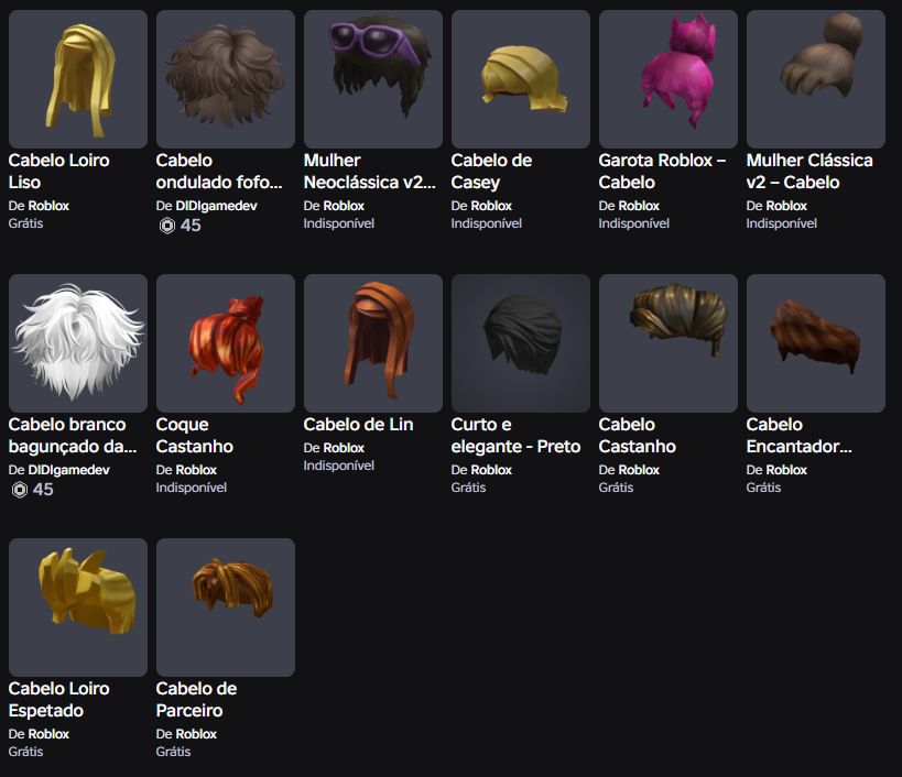 Conta roblox varios limiteds