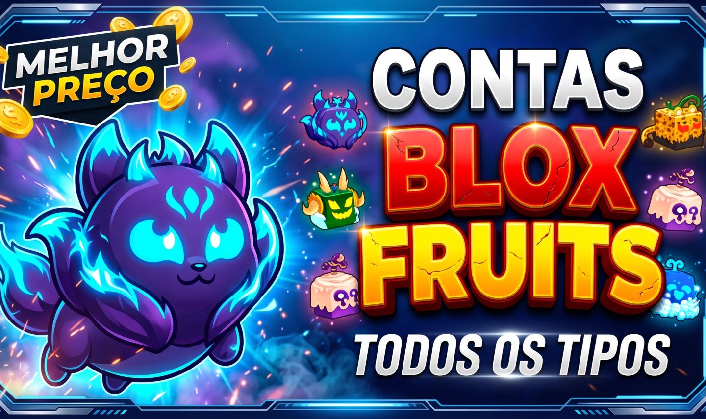 Contas Blox Fruits, Roblox /( vários Tipos de Conta)