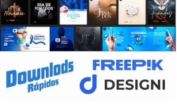 Downloads Freepik / Designi / Envato 35 artes